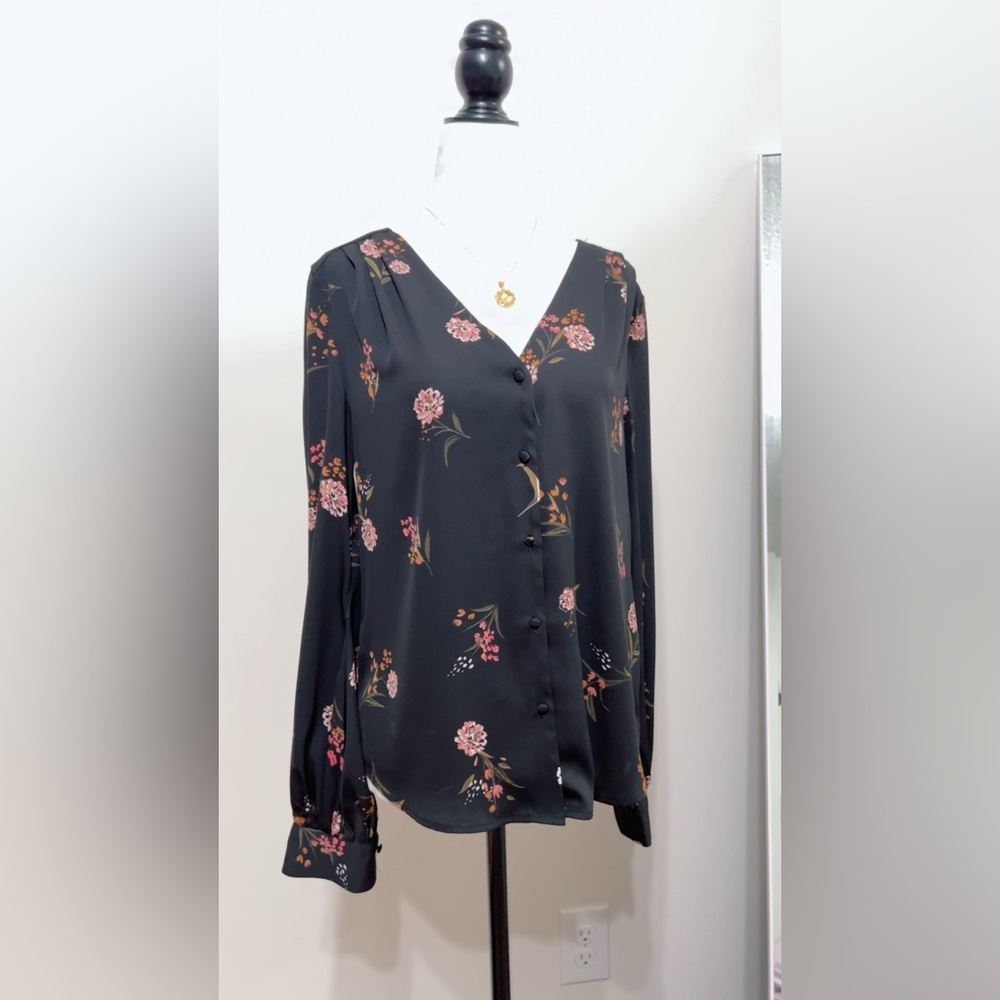 RW&CO. Floral Blouse
